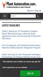 Mobile Screenshot of plantautomation.com